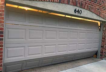 Garage Door Off Track Repair Service - Carlsbad